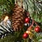 9’ x 10" Pre-lit "Feel-Real" Artificial Christmas Colonial Garland with Berries, Cones and 50 Clear Lights